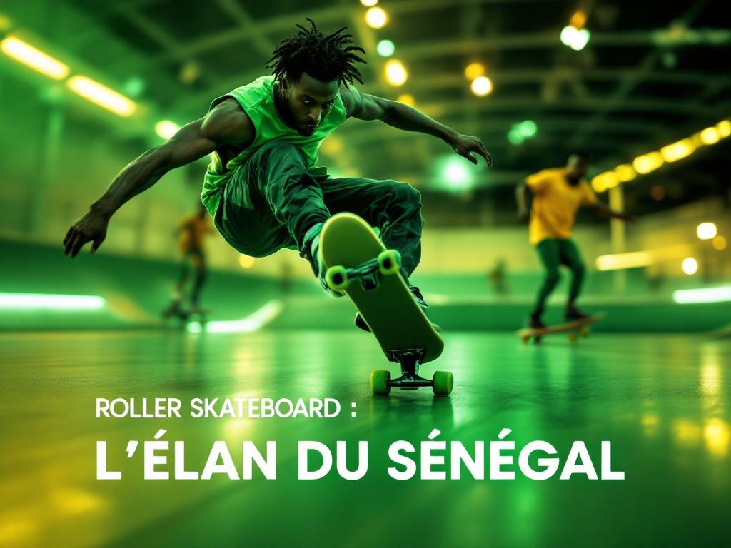 Bannière FSRS - Roller Skateboard : L'Élan du Sénégal